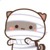 Эмодзи телеграм #4 all mochipeachcats emojis