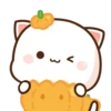 Емодзі телеграм #4 all mochipeachcats emojis