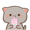 Telegram emoji «Mochi cats» 🧃