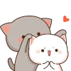 Telegram emojisi «Mochi cats» 😄