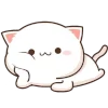 Telegram emoji «Mochi cats» ⏰