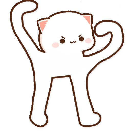 mochi cats meme sticker 😾