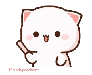 mochi peach cats №21 stiker ☺️