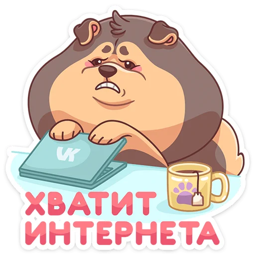 Telegram Sticker «Моти» 😫