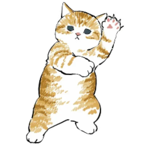 Коты mofu_sand  stiker 😡