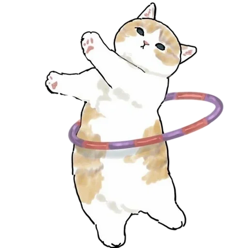 Коты mofu_sand  emoji 💃