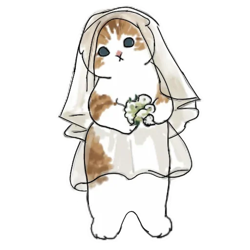 Коты mofu_sand emoji 