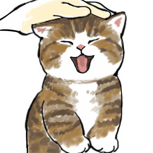 Коты mofu_sand  stiker 😝