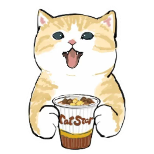 Коты mofu_sand  emoji 😃