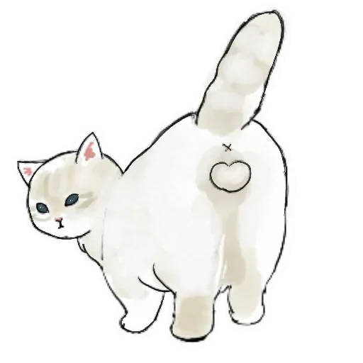 Коты mofu_sand  emoji 💩