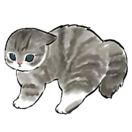 Коты mofu_sand sticker 🙀
