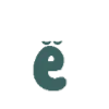 Акварельный шрифт emoji 📖
