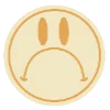 Акварельный шрифт emoji ☹️