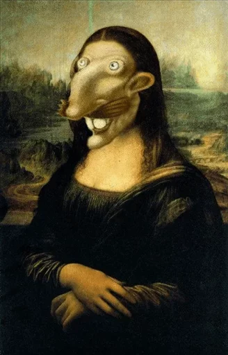 Стикер Mona Lisa 🧐