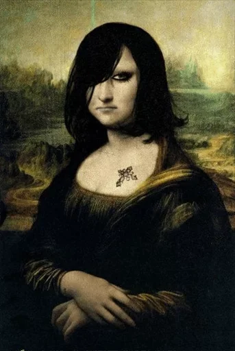 Стикер Mona Lisa 🧐