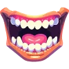 Telegram emojisi «monsters face | лица монстров» 👄