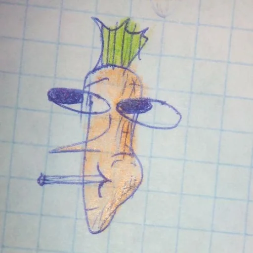 Telegram stikerlari морковка