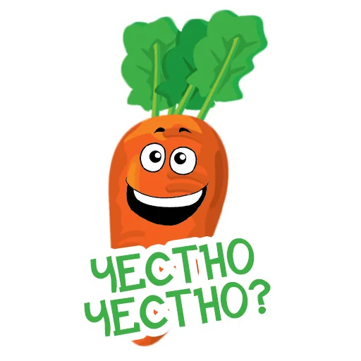 Морковь Сеня sticker 🤥