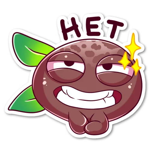Шоколадная Моти-Тян emoji 🙅‍♂