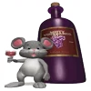 Mouse and arts emoji 🍷