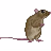 Емодзі Mouse and arts 🐀