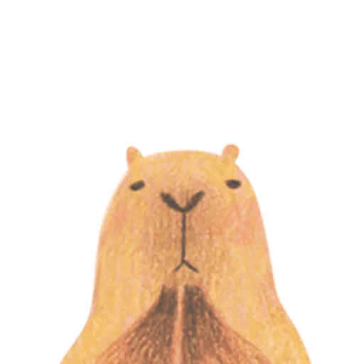 Mr. Capybara sticker 🙏
