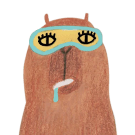 Mr. Capybara emoji 😪