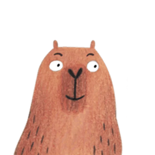 Telegram Sticker «Mr. Capybara» ☺️