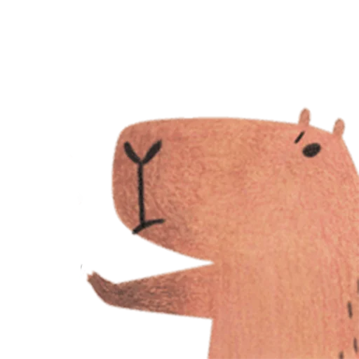 Telegram Sticker «Mr. Capybara» 🙅‍♀️