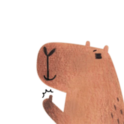 Telegram Sticker «Mr. Capybara» 👍