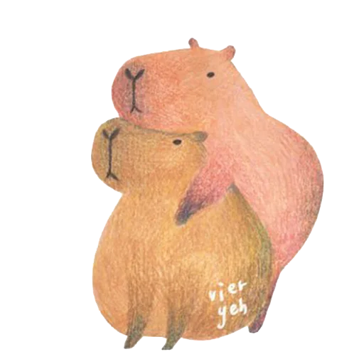 Telegram Sticker «Mr. Capybara» 🤗