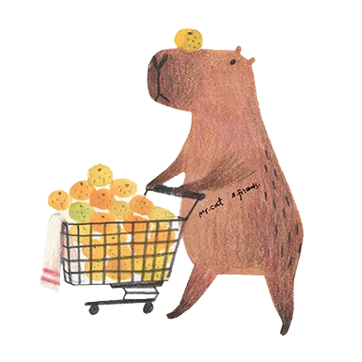 Telegram Sticker «Mr. Capybara» 🛒