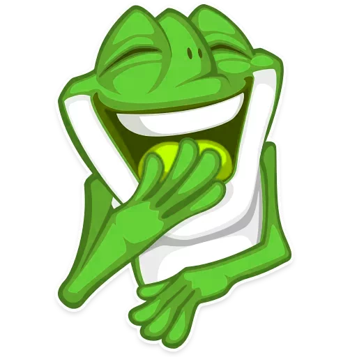 Mr. Green Frogo emoji 😄