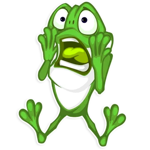 Mr. Green Frogo emoji 😱