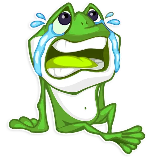 Mr. Green Frogo emoji 😭