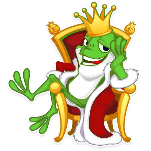 Mr. Green Frogo emoji 👑