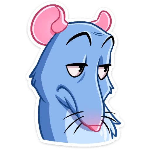 Telegram stiker «Мистер Крыс » 👀