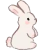 Telegram emojisi «soft кролики» 🐰