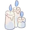 Telegram emojisi «soft кролики» 🕯