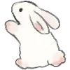 Telegram emojisi «soft кролики» 🐇