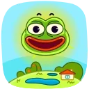Mr. Pepe Animoji emoji 😴