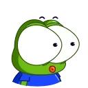 Mr. Pepe Animoji emoji 😳