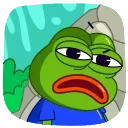 Mr. Pepe Animoji emoji 🤨