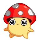 Mushroom emoji 😝
