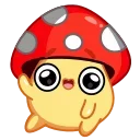 Mushroom emoji 👋