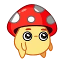 Mushroom emoji 😨