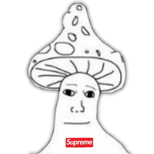 mushroom man sticker 🍄