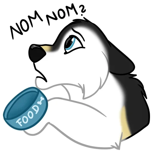 Telegram Sticker «My dog» 🤩