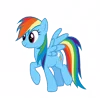 Эмодзи my little pony emoji 🏃‍♀️