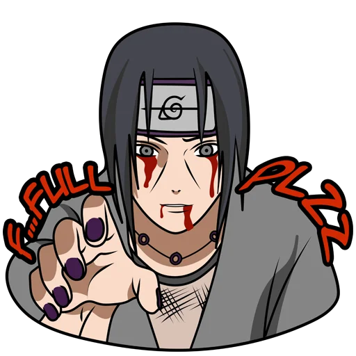 Telegram Sticker «Naruto» 😛